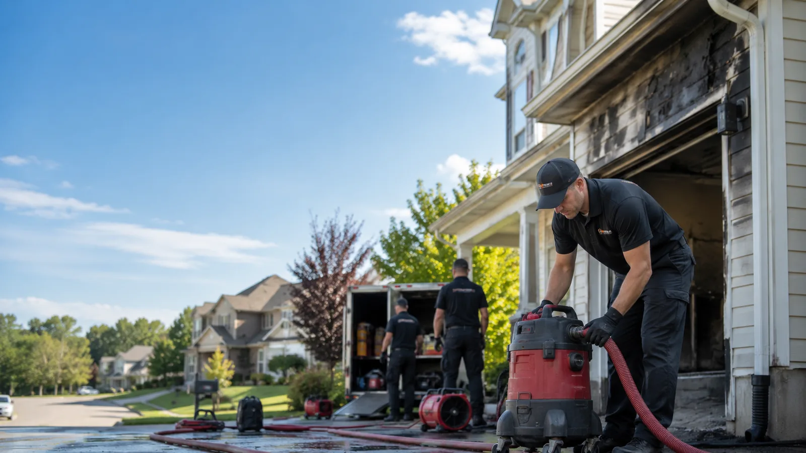 Fire And Smoke Damage Restoration in Huron, SD near me